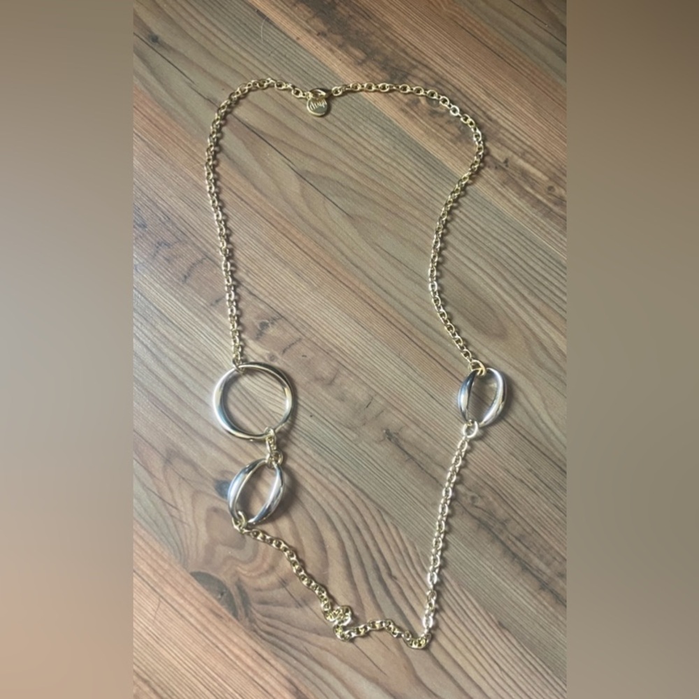 Womens 24” gold necklace